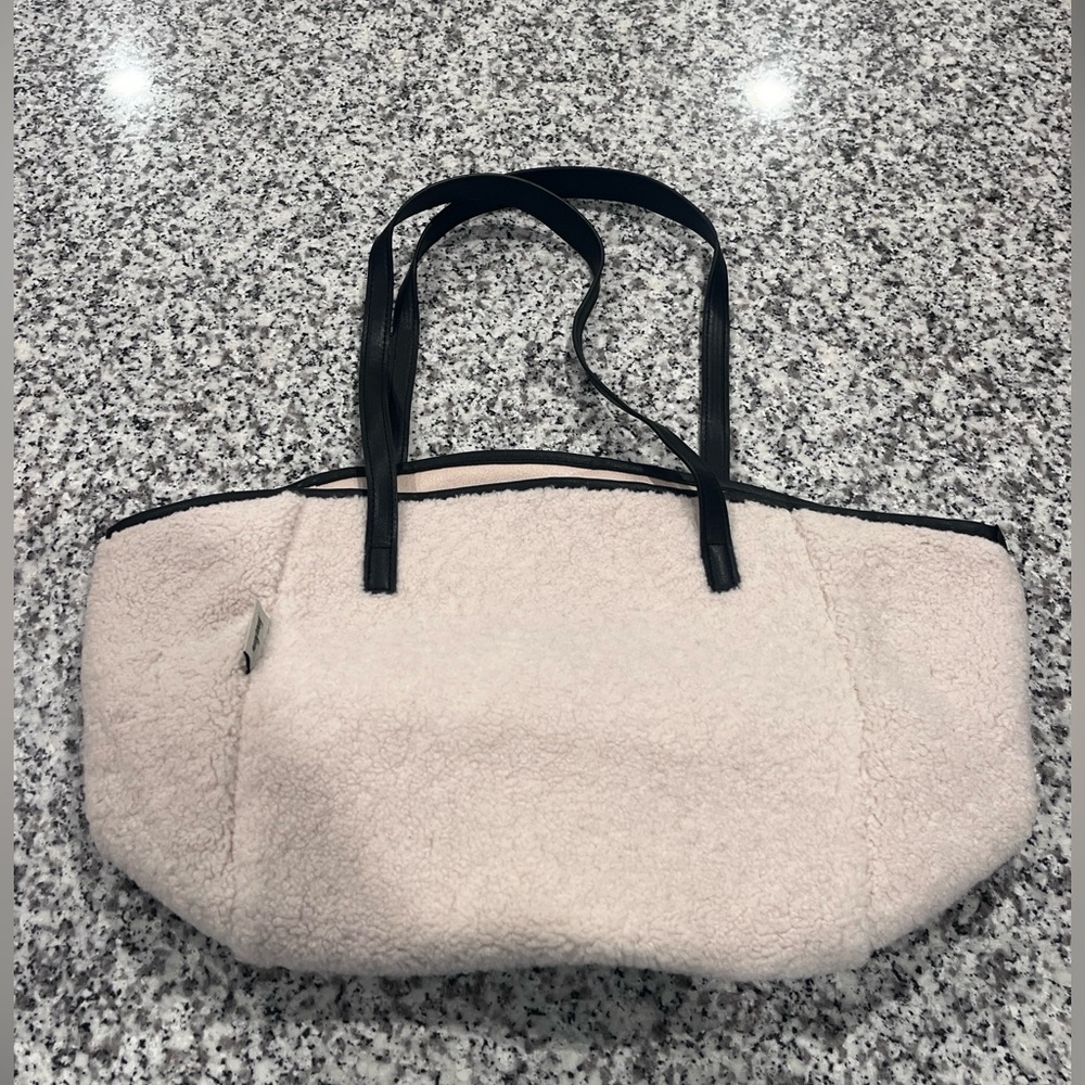 Neiman Marcus Sherpa Tote Bag
